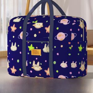 MONLEYTA | Large Capacity Oxford Cloth Quilt Storage Bag Clothes Cotton Quilt Moving Bag Organizer Packing Bag For Students Living On Campus