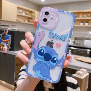 Angel Eyes Steed Compatible Transparent Silicone Protective Case for Apple iPhone 12 pro Max 13 New Se3 Sticker 8 plus 15 Female Heart 14 pro XS Max 16 6S