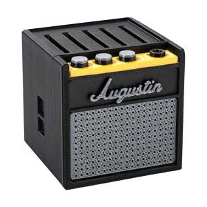 Customizable Guitar Pick Holder Box 3D Printed for Musicians with Multiple Guitar Accessories