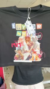 BSL - 92 Bisalo Kaos Katun Wanita & Pria Motif Taylor Digital Print