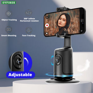 Smart Face Tracking Phone Gimbal AI Face Tracking Phone Tripod Shooting Selfie Stick Object Tracking Phone Holder