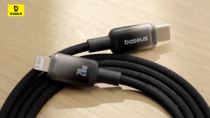 Cáp sạc nhanh Type C to Lightning 20W Baseus Discolor Series Fast Charging Data Cable