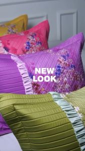 Soraya Sprei Karet Katun Jepang Motif Bunga dan Minimalis Uk.180x200x30cm