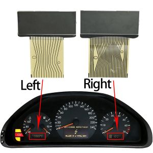 Màn Hình LCD Hiển Thị Cho Mercedes-Benz C E Class W202 W210 S210 CLK SLK R170 E320 Bộ Đồng Hồ Taplo 1/2/3 Cái