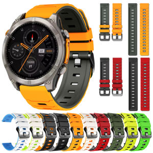 22mm Silicone Band For Zeblaze Stratos 4 3 2 Ultra Watchband For Zeblaze Vibe 7/Pro/Lite/GTS 3/GTR 3/Btalk 3 Pro Sports Bracelet