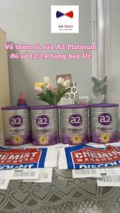 [Date Xa] Sữa A2 Platinum Số 1 2 3 4 Hộp 900g Là Dòng Sữa Đạm A2 NHập Khẩu Nội Địa Úc Hàng Bay AirCargo An Mart Giúp Hỗ Trợ Phát Triển Xương Và Răng  Tăng Trưởng Và Phát TriểnHỗ Trợ Hệ Tiêu Hoá Bảo Vệ Hệ Miễn Dịch