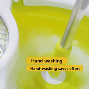 LUXURIANT Spin Mop With Spinner and Bucket Magic Mop 360 Easy Rotating Mop Cleaning Mop With Spin and Buck