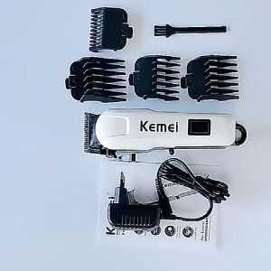 Kemei KM-809A Professional Razor For Pet Grooming Rechargeable Fast Charging Pet Grooming Kit For Dog/Cat Electric Cordless Dog Hair Trimmer