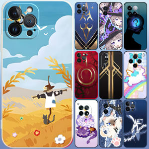 Aesthetic Phone Case for  15 Huawei Xiaomi 15 Star Rail Silicone Protective Cover Cartoon Style Wind Violet Design