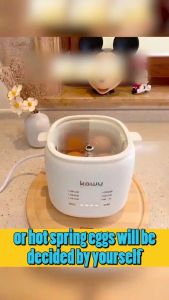 หม้อต้มไข่ อัตโนมัติ ที่ลวกไข่ ที่นึ่งไข่ 6 in 1 อัตโนมัติการปิด เครื่องต้มไข่อัตโนมัติ ใช้งานง่าย กะทัดรัด พกพา ภาษาไทย