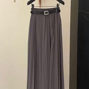 Thiết Kế Fone Cảm Giác Váy Chữ A Xếp Ly Cao Cấp Giảm Béo Phong Cách Đầm Midi Cotton Có Túi Dành Cho Nữ