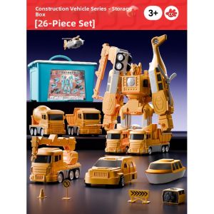 FUZAO | Magnetic Combination Robot Transformer Toys for Kids Intelligent Educational Birthday Gift
