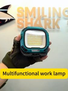 【24 hours delivery】working light LED lampu suluh flashlight multifunctional USB rechargeable waterproof multifunction work light portable light rechargeable 工作灯