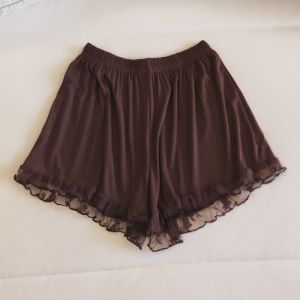 Thanh Lịch Modal Đồ Ngủ Quần Dành Cho Nữ Giữa Eo Ren Viền Home Quần Tây Dòng Mỏng Mùa Hè Bộ Sưu Tập Lớp Đế Màu Nguyên Chất