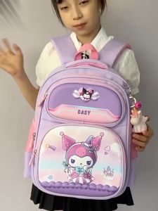 Baqolah Tas Ransel Anak Kuromi Baby K054BQ Warna Pink dan Ungu