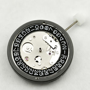 China NH35 Movement Black Calendar NH35 Automatic Mechanical Movement High Accuracy 24 Jewels Mod Watch Replacement Japan NH35A