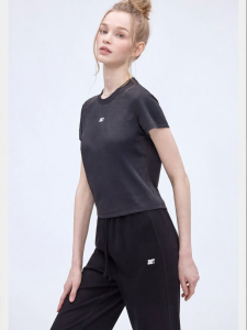 Juicy Couture | Cleanfit Series Black Short Sleeve T-Shirt