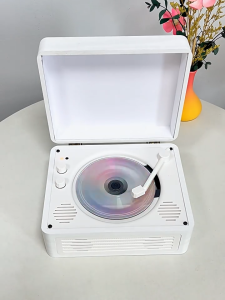 Middix Máy Nghe Nhạc CD Có Loa Cho Kpop Retro Bluetooth Stereo Máy Nghe Nhạc Di Động Tích Hợp Pin Aux Đầu Vào/Đầu Ra DVD