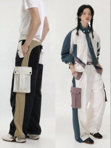 ULD | Vintage Colorblock Fashionable Sport Sweatpants
