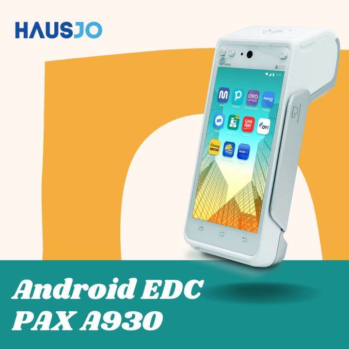 EDC Android Mini ATM Hausjo PAX A930 | Lazada Indonesia