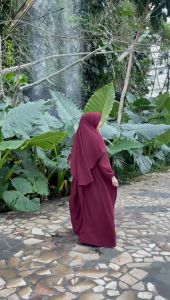 GAMIS SYARI FREE KHIMAR BAHAN CRINKLE SIZE L XL XXL / GAMIS SYARI KEKINIAN / SYARI TERBARU