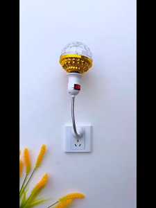 ไฟบรรยากาศ ไฟ LED หมุนหลากสี แสงแฟลชปาร์ตี้บาร์