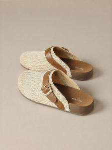 Agsdon | Popular Thick-Soled Woven Head Slippers Leisure Sandals