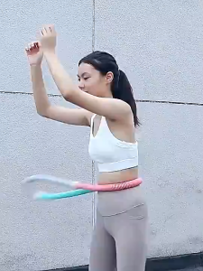 Spring Hula Hoop Extra Weightening Waist Twisting Exercise Adult Weight-loss Home Alat Senaman 呼啦圈