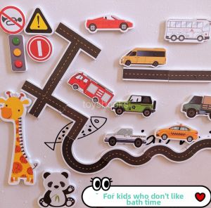 Railway City Puzzle Bath Toy