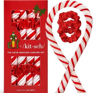 【Hot Sale+24Hours Deliver】Christmas Curling iron Sponge foam Sleep Curling iron Big wave roll for lazy people