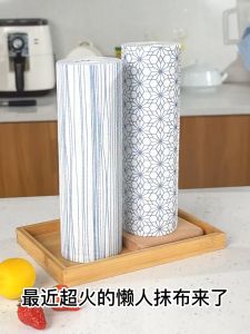 ผ้าเช็ดอเนกประสงค์ 30x30ซม. (40แผ่น) เพิ่มความหนาไม่เป็นขุย ใช้ซ้ำ ล้างน้ำได้ ผ้าเช็ดทำความสะอาด โต๊ะ จาน