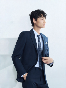 Spring Business Casual Silk Suit