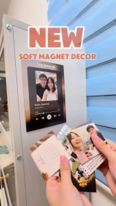 【Mach Photo】Customised Soft Magnet A5 7 Photos Fridge Decor Kitchen Metal Cabinet Home Living Special Personalized Gift