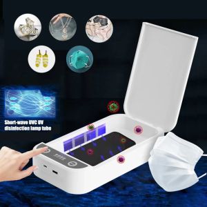 Electric UV Sterilizer Aromatherapy Box Multifunctional Mobile Phone Wireless Charger Disinfection Anti Bacteria Machine