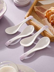 WUXIN | Cute Childrens Ceramic Soup Spoon