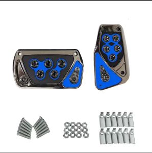 Universal Car Styling Racing Pedals Universal Automatic Manual Brake Pedals Foot Pad Set Kit Pedals Non-Slip Tools