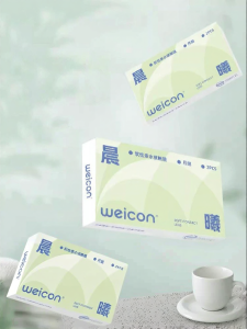 weicon | Comfortable Oxygen-Transmissive Monthly Disposable Contact Lenses 6 Pieces