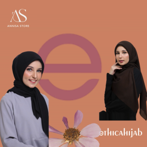 HIJAB VOAL SAUDIA SEGIEMPAT ETHICA HIJAB CLAIRE SQUARE