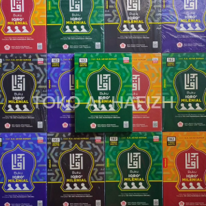 IQRO Milenial QRCode Edisi 2024 Jilid 1 - 6 Lengkap Full Colour