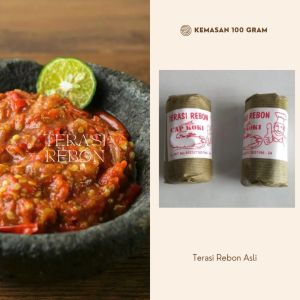 Terasi Rebon Asli Cap Koki 100Gram - Terasi Nikmat