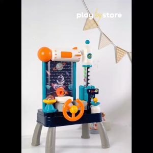 𝗥𝗘𝗔𝗗𝗬 𝗦𝗧𝗢𝗖𝗞 Kids Pinball Toy Electric Meteorite Bean Game With Music Education Toys Connecting Peas Tabletop Game Mainan