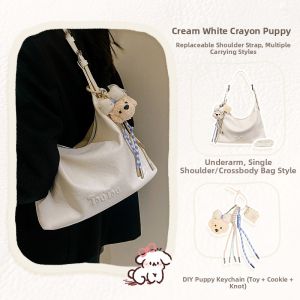 TOUTOU | Spacious Soft Hobo Bag Shoulder Crossbody