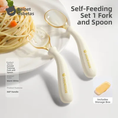 Usbettas | Baby Feeding Training Spoon Silicone PPSU