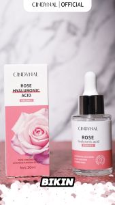 BPOM 30ml Cindynal Serum Mencerahkan Kulit Wajah Kusam & Bekas Jerawat Menjaga Skin Barrier with Rose Hyaluronic Acid