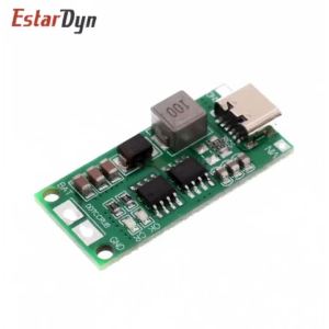 Estardyn 2S 3S 4S Type-C Step Up Boost Li-Ion LiPo Charger Module 8.4V/12.6V/16.8V for 18650 7.4V 11.1V 14.8V Li-Ion LiPo DIY