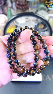 Collection Ceiling Grade Universe Planet Colorful Pietersite Bracelet