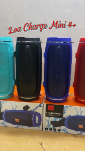 Loa Bluetooth Không Dây Charge 4 Mini Kèm Dây Đeo Vỏ Nhôm - Hỗ Trợ Cắm Thẻ Nhớ Và Usb - Bảo hành lỗi 1 đổi mới