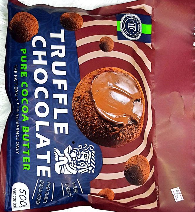 Truffle Chocolate 500g (pouch) Adora Chocolate Pouch Chocolate