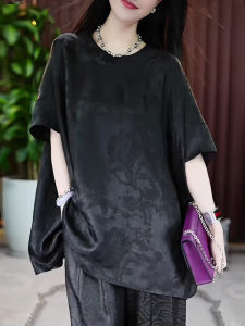 UYFY | Retro Sleeveless Round Neck Black T-Shirt Womens Stylish Slimming Versatile Spring 2025 New Fashion Commute Style Top