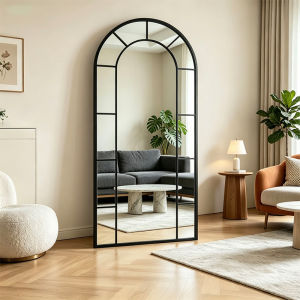 Arched Full Length Wall Mirror For Home Decor